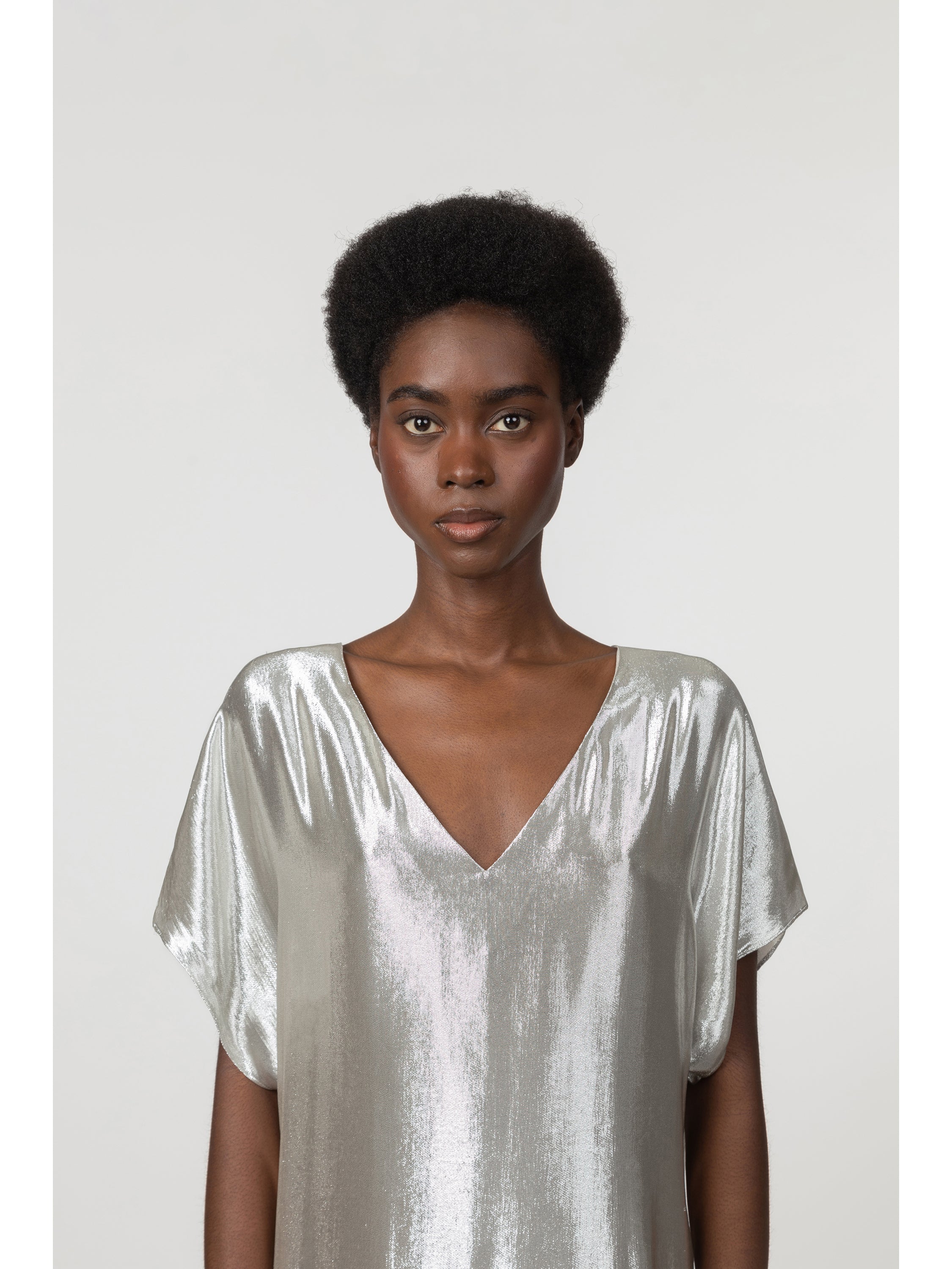 grey kimono dress Linen wrap dress EVA / Kimono dress / Dark grey