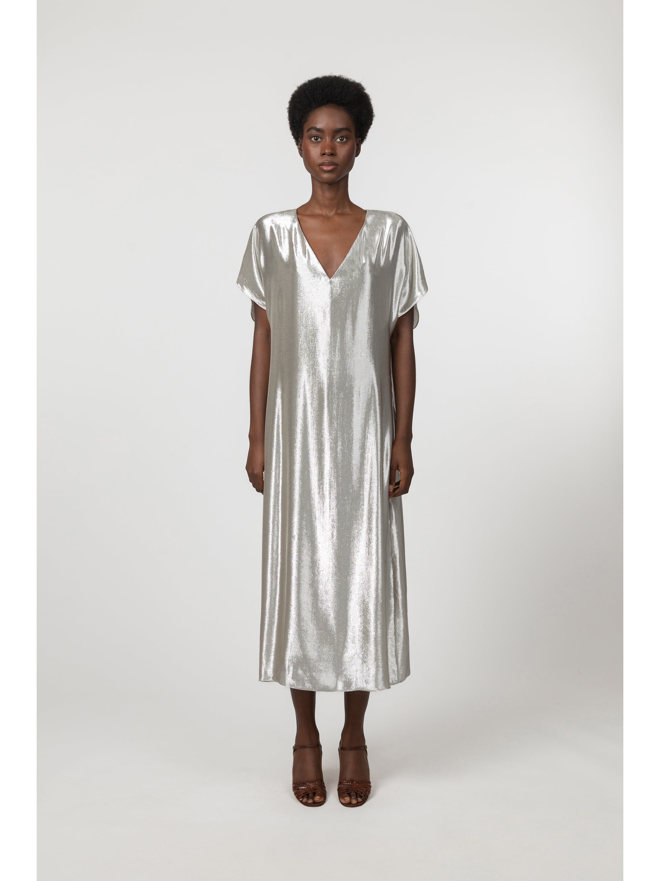 kimiko silver dress Andromeda Lady Length Dress Silver